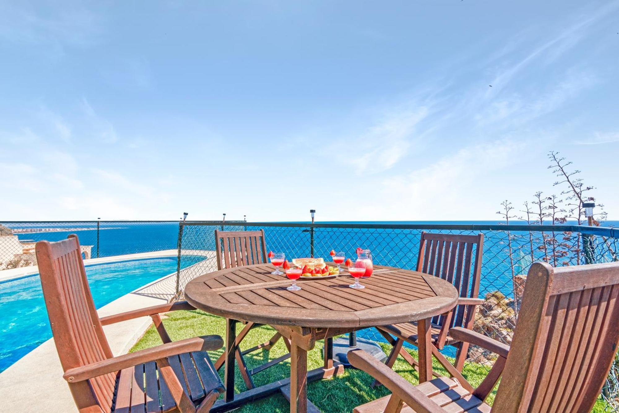 Villa Infinity Sea Views I Pool I Bbq I Jacuzzi Almería Zewnętrze zdjęcie